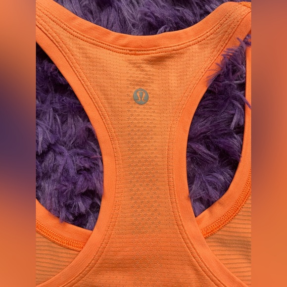 Lululemon Swiftly Tech Racerback Tank Top 2.0 *Race Length Orange Soda - Picture 5 of 6